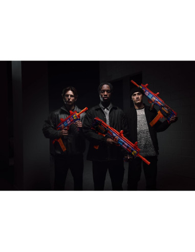 Blaster XShot Skins Pro Pac-Man con 40 Dardos y Tecnología de Aire