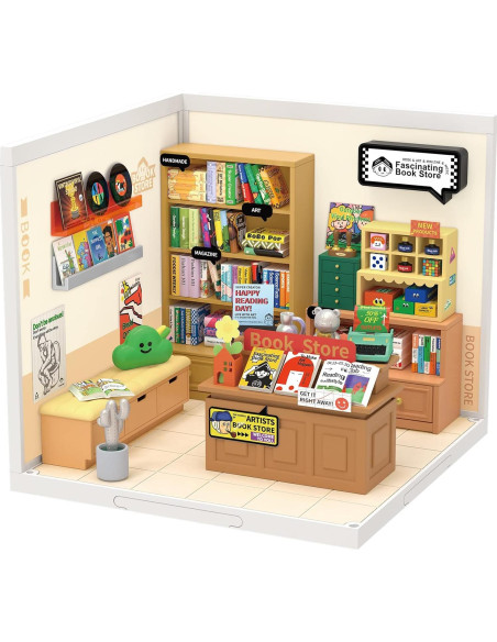 Juego de Construcción Rolife Mini Casa de Muñecas LED 16x18 cm