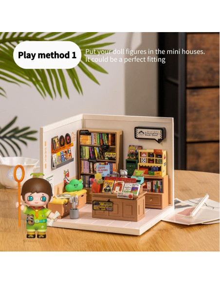 Juego de Construcción Rolife Mini Casa de Muñecas LED 16x18 cm