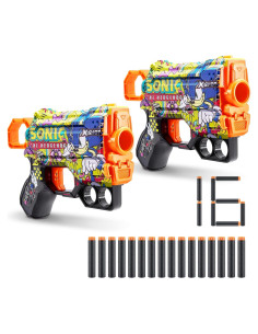 X-Shot Skins Menace - ZURU Hyper Spike + 16 Dardos