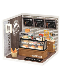 Juego de Construcción Rolife Casa de Panadería LED 16x18 cm