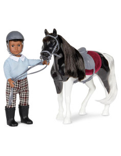 Muñeco Mini Niño y Caballo Landon y Luna - 15,24 cm