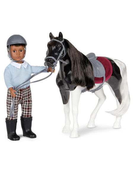 Muñeco Mini Niño y Caballo Landon y Luna - 15,24 cm Muñeco Mini Niño y Caballo Landon y Luna - 15,24 cm