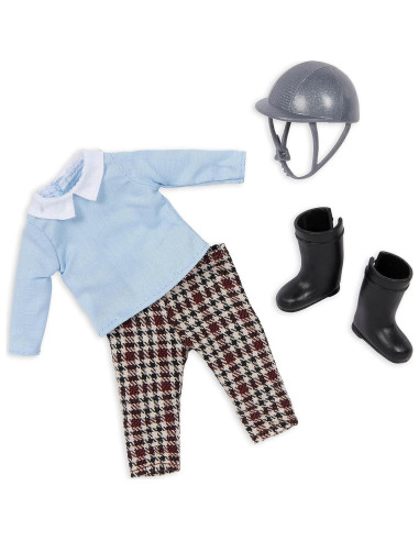 Muñeco Mini Niño y Caballo Landon y Luna - 15,24 cm