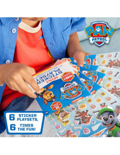 Set de Pegatinas Paw Patrol - 6 Juegos Reutilizables 2