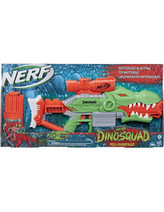 Lanzador Nerf DinoSquad Rex-Rampage Motorizado 20 Dardos 2