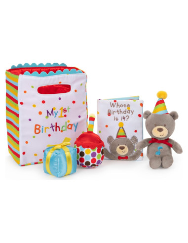 GUND Baby Juego de Peluches Cumpleaños 5 Piezas 20 cm