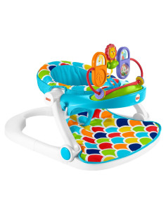 Silla Portátil Fisher-Price Sit-Me-Up Deluxe con Juguetes