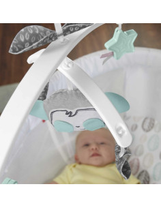 Cuna Lateral Fisher-Price Snugamonkey con Vibraciones y Luces 2