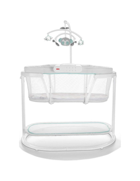 Cuna Lateral Fisher-Price Snugamonkey con Vibraciones y Luces