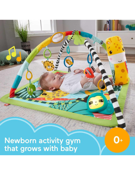 Gimnasio Sensorial 3-en-1 Fisher-Price con Música y Luces Gimnasio Sensorial 3-en-1 Fisher-Price con Música y Luces
