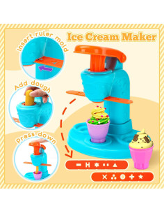 Juego de Masa 59 PCS LE CAI TOYS para Niños 3 a 8 Años 2