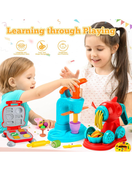 Juego de Masa 59 PCS LE CAI TOYS para Niños 3 a 8 Años