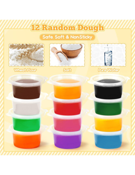 Juego de Masa 59 PCS LE CAI TOYS para Niños 3 a 8 Años