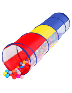 Túnel de Juego Colorido para Niños - Malla Transpirable