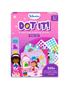 Skillmatics Kit de Arte con Pegatinas - Vestirse, 500+ piezas