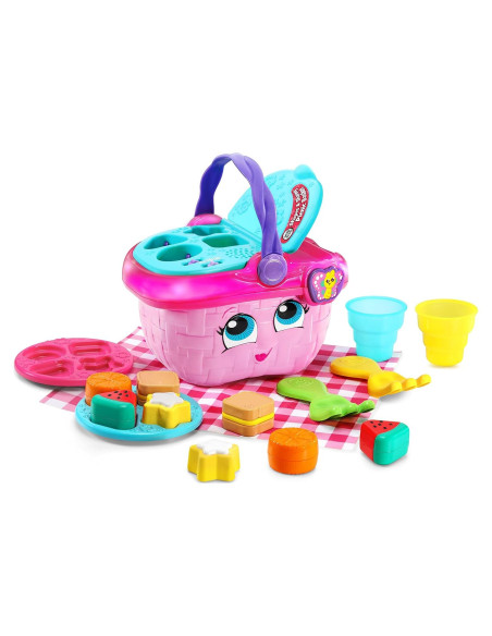 Cesta de Picnic VTech Rosa con 15 Piezas Interactivas
