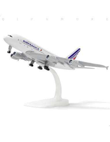 Modelo A380 Air France 1/300 Metal Fundido 19 cm