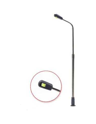 Poste de Luz de Calle LED Evemodel LQS06 10 Pcs Escala N