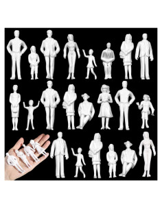 Figuras Miniatura Arquitectónicas Namalu 50 Pcs 7.5 cm