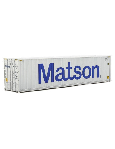 Contenedor 40' Hi Cube Walthers Matson Escala HO