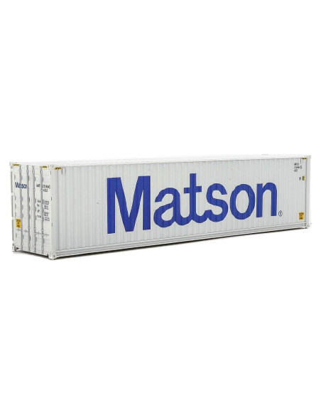 Contenedor 40' Hi Cube Walthers Matson Escala HO