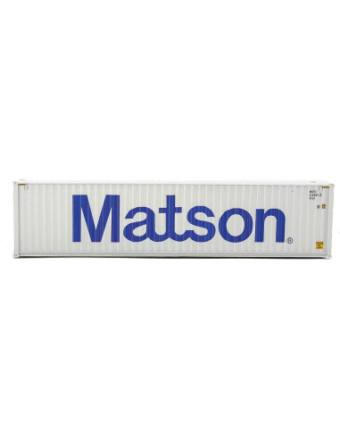 Contenedor 40' Hi Cube Walthers Matson Escala HO