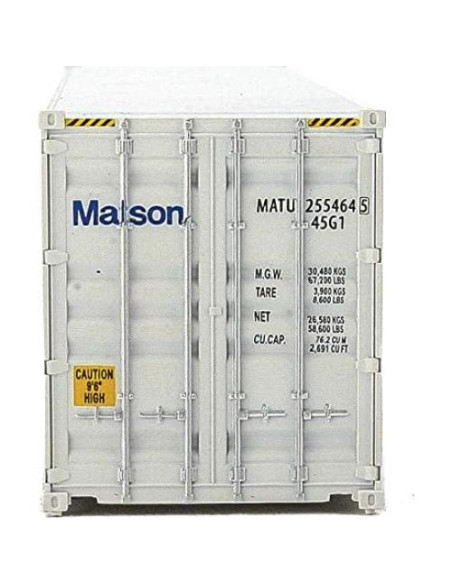 Contenedor 40' Hi Cube Walthers Matson Escala HO