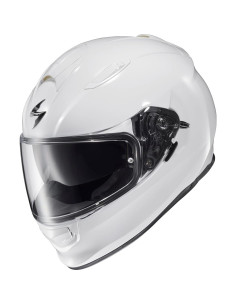 Casco ScorpionEXO Ryzer Cara Completa Sólido Blanco 2X 2
