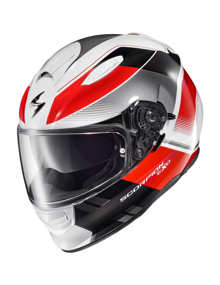 Casco ScorpionEXO Ryzer Rojo Mediano con Visera Solar