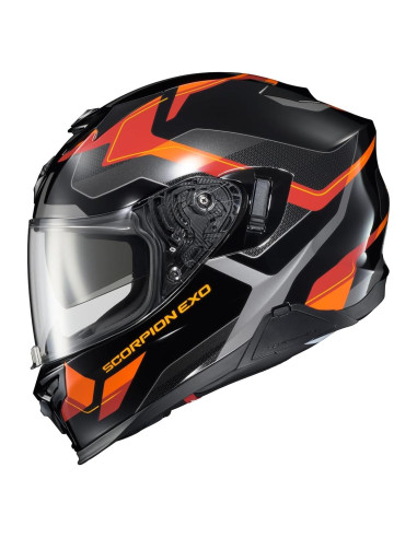 Casco Integral ScorpionEXO T520 Naranja Mediano Bluetooth