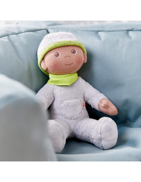 Muñeca HABA Ollie Snug Up 20 cm Suave para Bebés