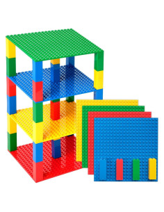 Placas Base Apilables Strictly Briks 4 Piezas 15,24 cm