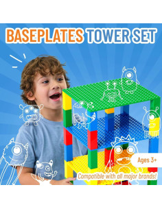 Placas Base Apilables Strictly Briks 4 Piezas 15,24 cm 2