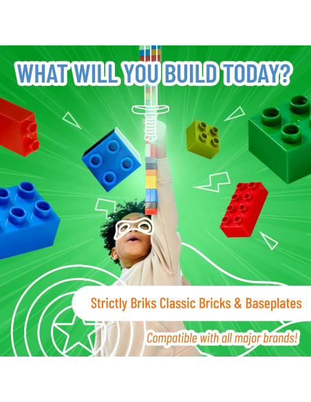 Placas de Carretera Strictly Briks 10x10 cm Paquete de 4 Placas de Carretera Strictly Briks 10x10 cm Paquete de 4