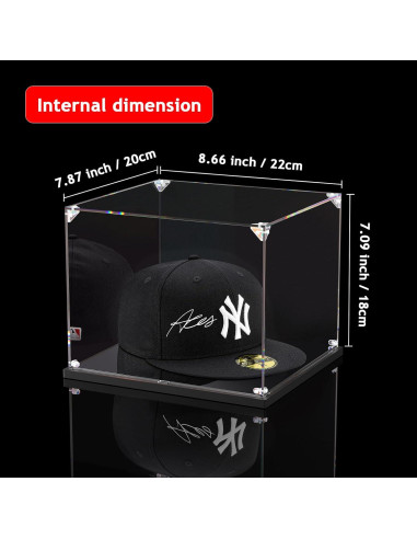 Caja de Exhibición para Sombreros KOLIPI 22x20x18 cm Acrílico