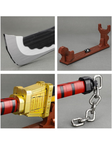 Katana Edward Newgate One Piece 1319 Pcs para Cosplay