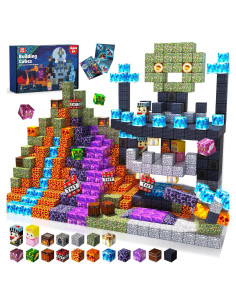 Bloques Magnéticos GraceDuck 150 PCS Castillo Oscuro