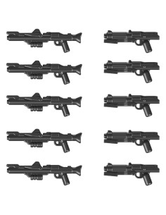Set de Armas de Clon Trooper MOOXI DC-15 - 10 Blasters