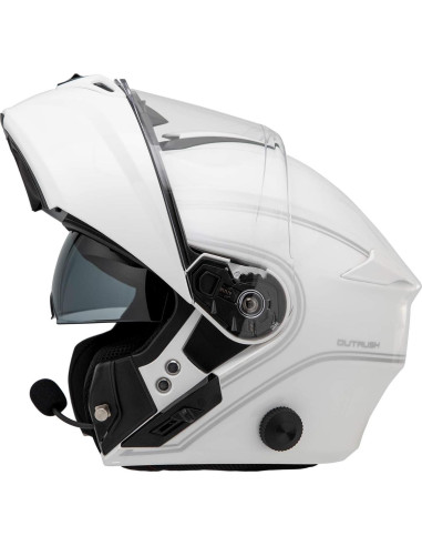 Casco Modular Inteligente Sena Outrush Blanco Brillante XXL