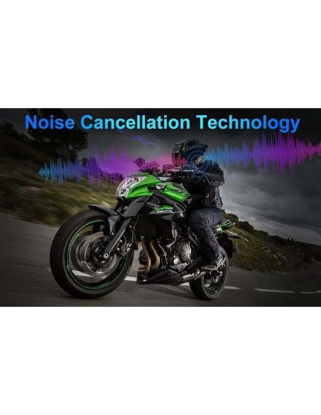 Auricular Bluetooth SOFFRIA E1 para Motocicleta, Impermeable IPX6