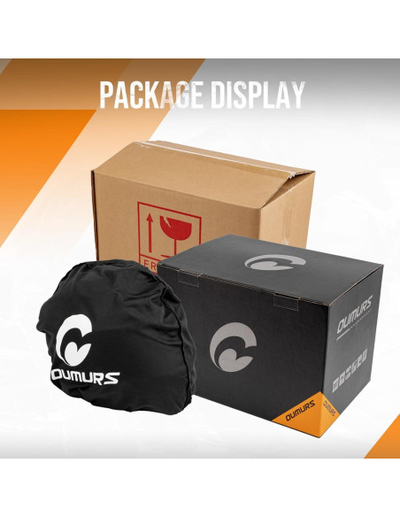 Casco OUMURS D001TY07311MB Adulto M con Gafas y Guantes