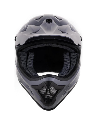 Casco OUMURS D001TY07311MB Adulto M con Gafas y Guantes