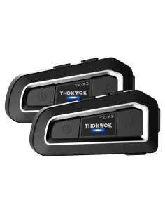 Intercomunicador Bluetooth TK-X2 para Motocicleta 1000m