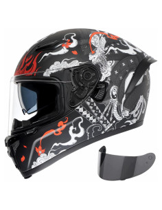 Casco Integral TRIANGLE FF351 Doble Visor Solar XL