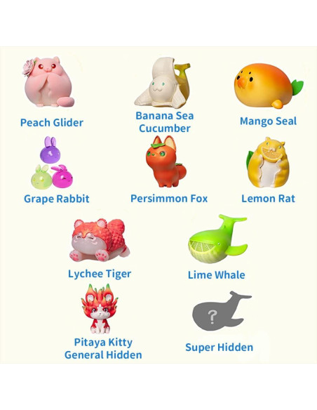 Figuras Coleccionables Hadas Frutales BEEMAI 1PC Aleatorio Figuras Coleccionables Hadas Frutales BEEMAI 1PC Aleatorio