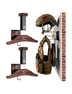 Soporte de Pared Táctico OneTigris para Casco y Chalecos