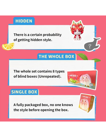 Figuras Coleccionables Hadas Frutales BEEMAI 1PC Aleatorio Figuras Coleccionables Hadas Frutales BEEMAI 1PC Aleatorio