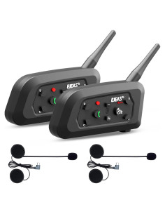 Auricular Bluetooth EJEAS V6 para Motocicleta 2 Unidades