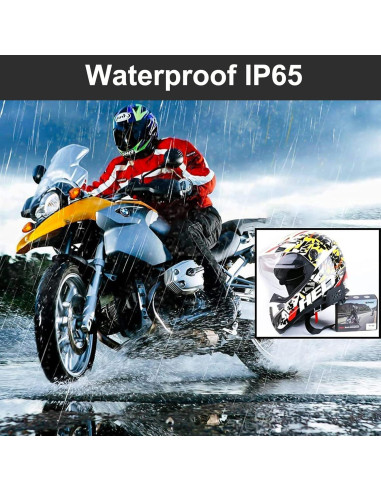 Auricular Bluetooth EJEAS V6 para Motocicleta 2 Unidades